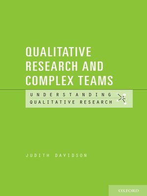 cover image of Qualitative Research and Complex Teams